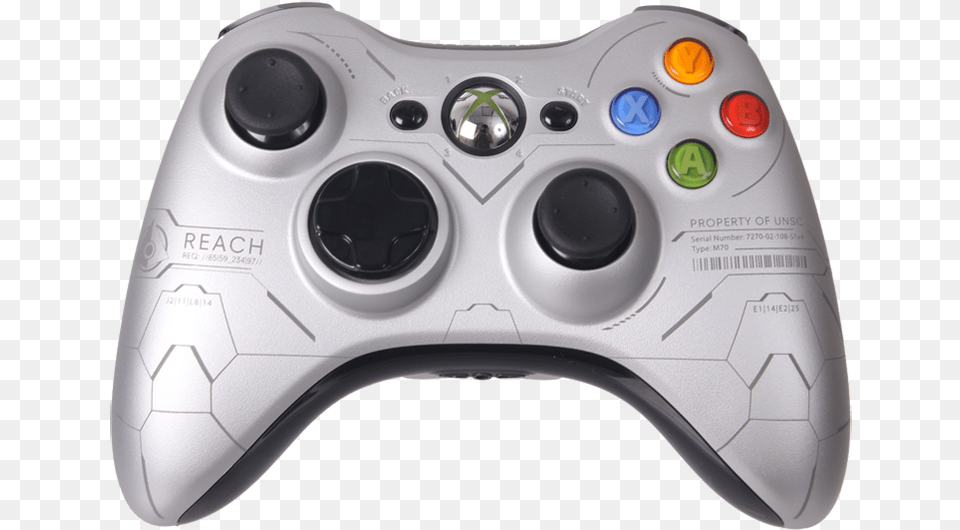 Xbox 360 Halo Reach Edition Controller, Electronics, Joystick, Person Free Png Download