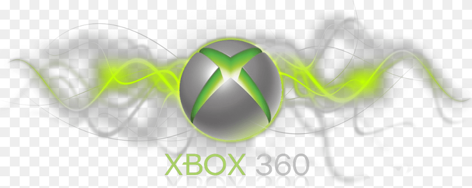 Xbox 360 Logo Hd Transparent Xbox 360 Rgh Logo, Art, Graphics, Green, Light Png Image