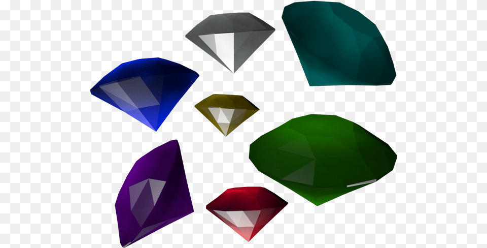 Xbox 360 Sonic 2006 Chaos Emeralds, Accessories, Diamond, Gemstone, Jewelry Free Png