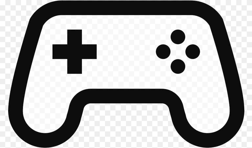 Xbox Controller Silhouette Clip Art Transparent Game Controller Clipart, Electronics, Joystick Free Png Download