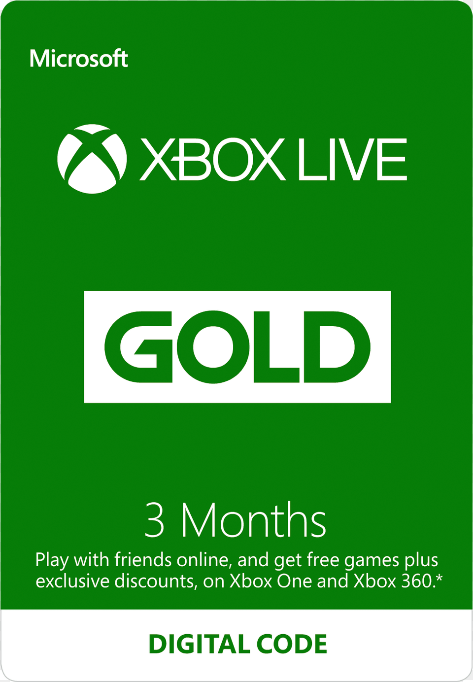 Xbox Gift Card Xbox Live Gold Card 1 Month, Advertisement, Poster, Text Png Image