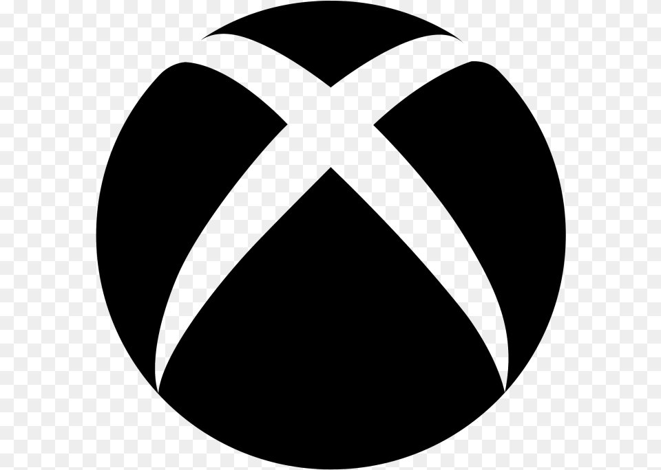 Xbox Logo, Gray Free Transparent Png