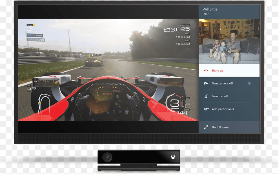 Xbox One Best Features Skype Xbox Game On Tv, Computer Hardware, Electronics, Screen, Hardware Free Png Download