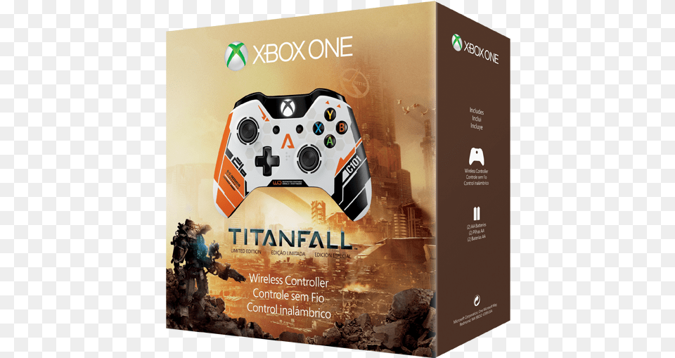 Xbox One Controller Titanfall Edition, Advertisement, Poster, Electronics, Animal Free Png Download