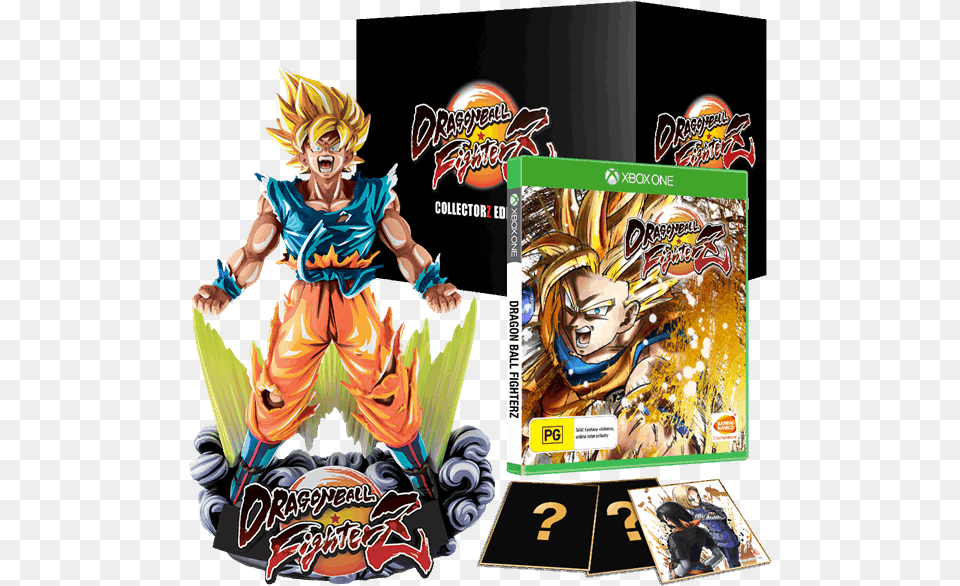 Xbox One Dragon Ball Fighterz Image Logo, Book, Comics, Publication, Adult Png