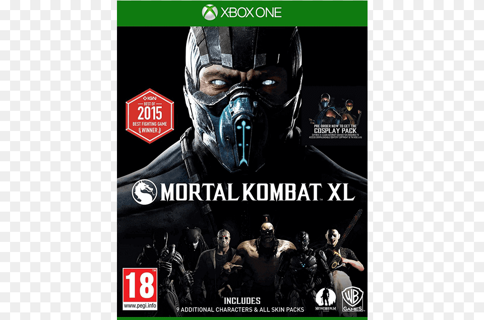 Xbox One Game Mortal Kombat, Adult, Person, Man, Male Free Png