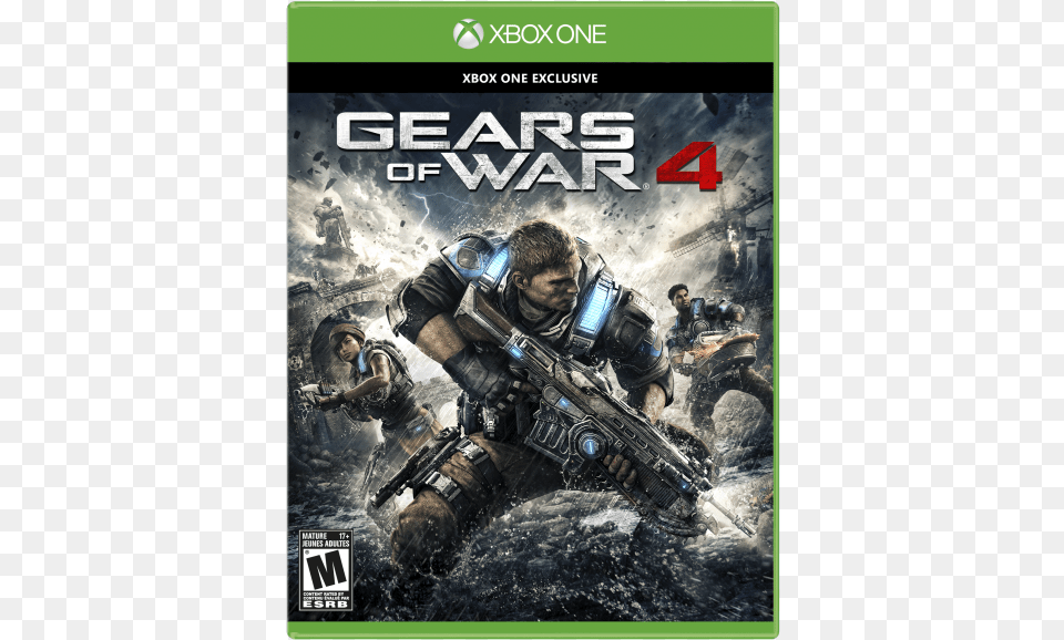 Xbox One Game Xbox Gears Of, Adult, Advertisement, Male, Man Free Png