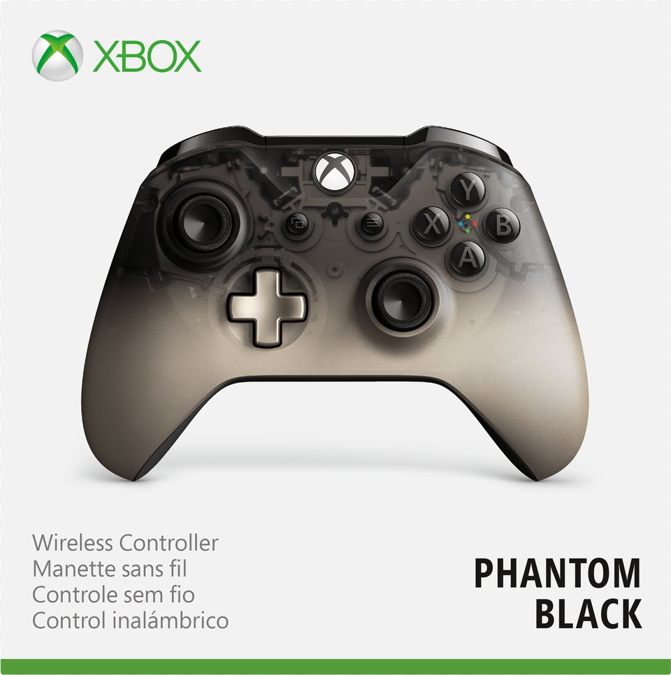 Xbox One S Controller Phantom Black, Electronics, Joystick Free Png Download