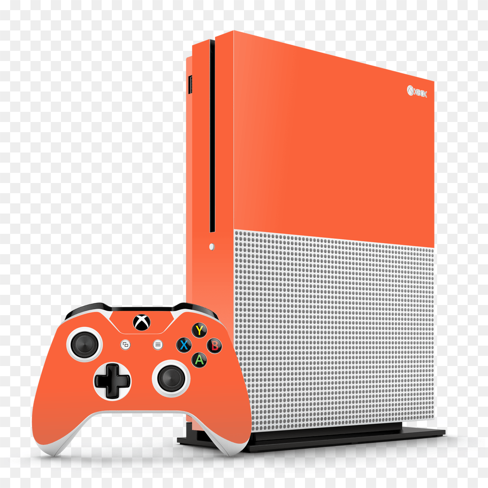 Xbox One S Coral Gloss Glossy Skin Wrap Decal By Easyskinz Green Xbox One S, Electronics, Device, Bulldozer, Machine Free Png Download