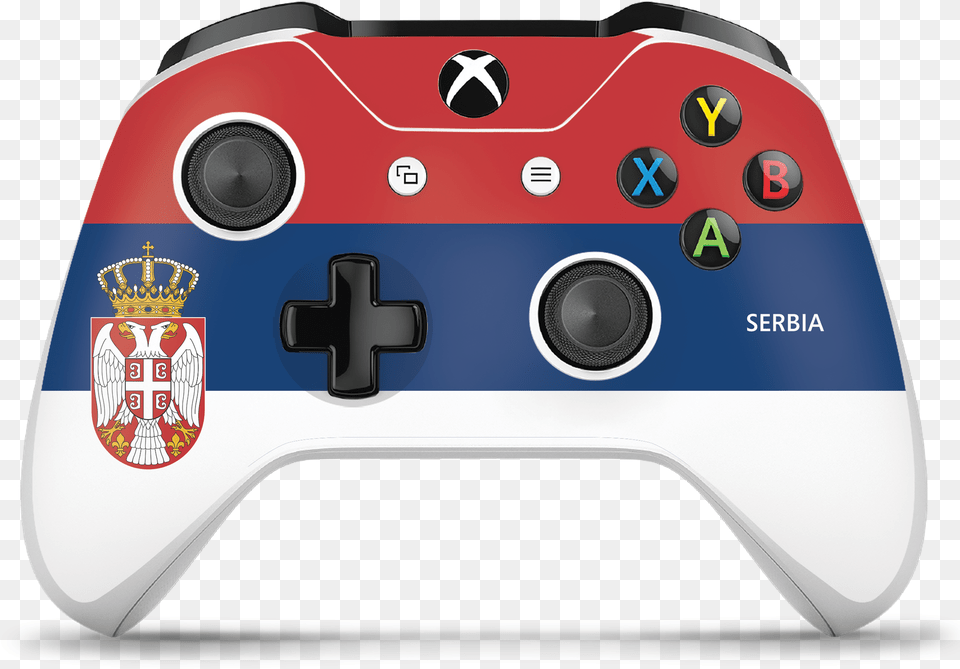 Xbox One Serbia Flag Controller Skin Xbox Iran Controller, Electronics, Appliance, Blow Dryer, Device Png