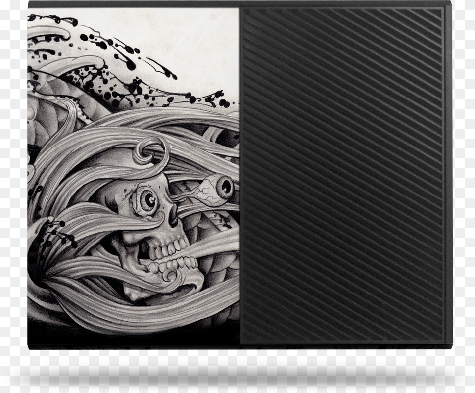 Xbox One Skull Tattoo Skinclass Lazyload Lazyload, Art, Drawing, Person, Modern Art Png