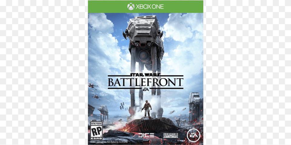 Xbox One Star Wars Electronic Arts Star Wars Battlefront Pc, Advertisement, Person, Poster, Outdoors Free Transparent Png