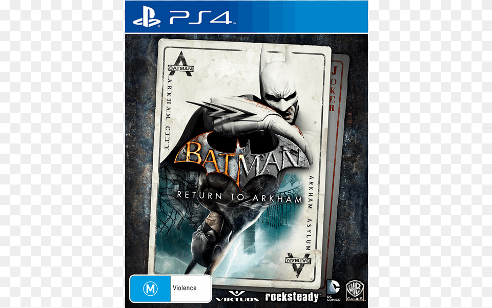 Xbox One X Batman Return To Arkham, Adult, Male, Man, Person Free Png