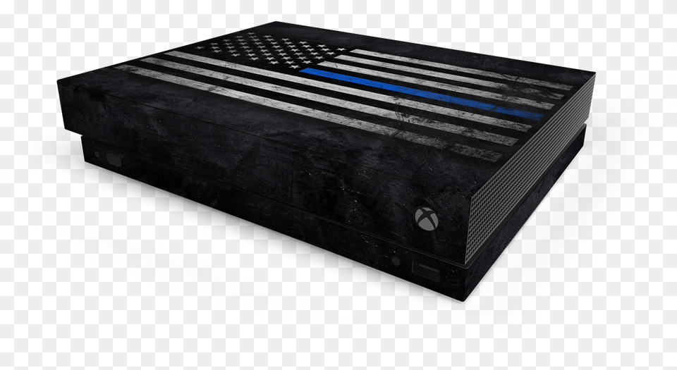 Xbox One X Thin Blue Line Skin Playstation 4, Computer Hardware, Electronics, Hardware, Mailbox Free Png
