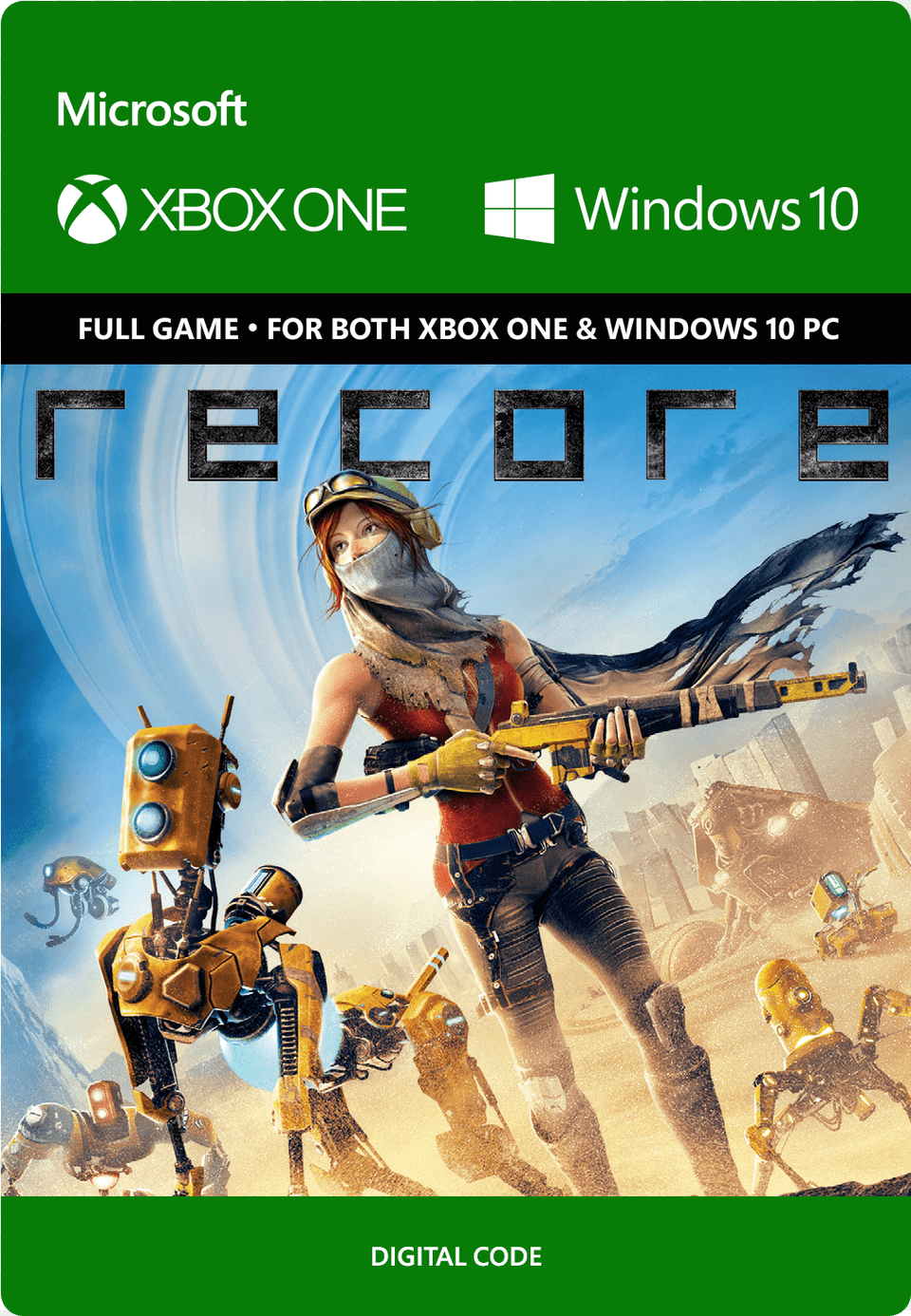 Xbox Oneampwindows Xbox One Recore, Advertisement, Poster, Adult, Person Png Image