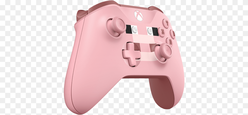 Xbox Wireless Controller Minecraft Pig Xbox One Pig Controller, Electronics, Appliance, Blow Dryer, Device Free Transparent Png