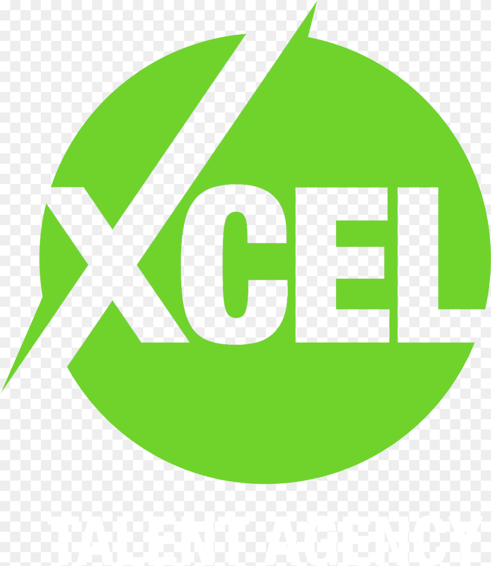Xcel Talent Agency Circle, Green, Logo, Disk Png Image