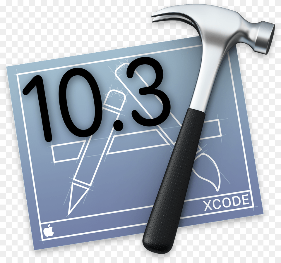 Xcode 10 3 Icon X Code, Device, Hammer, Tool, Smoke Pipe Png Image