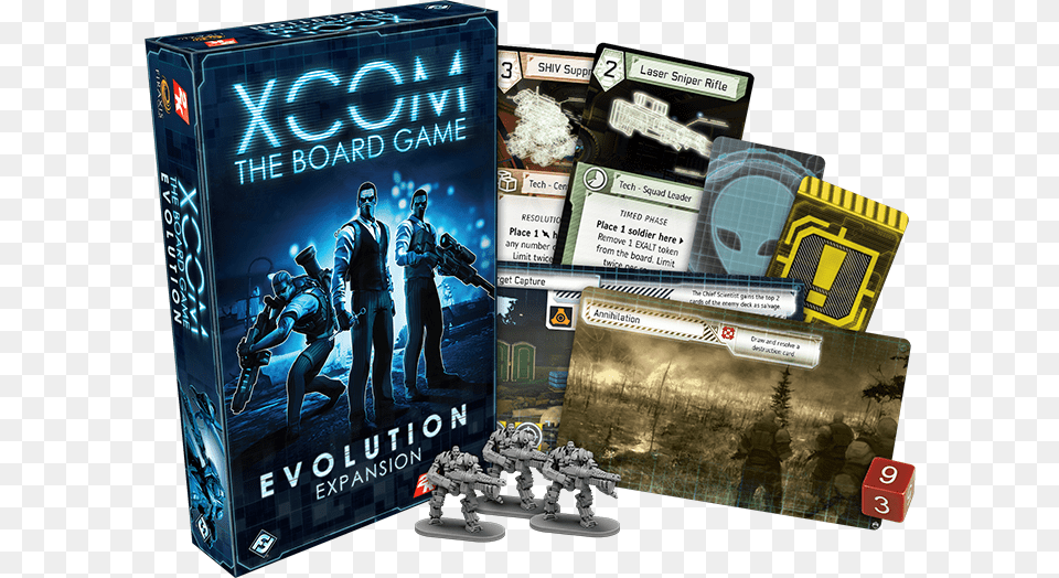 Xcom The Board Game Evolution, Book, Publication, Adult, Male Png Image