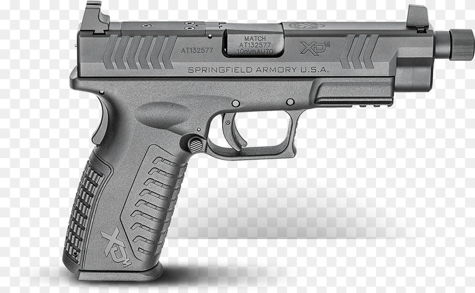 Xd M Osp Threaded Handgun Model From Springfield Armory Springfield Xdm 10mm Osp, Firearm, Gun, Weapon Png