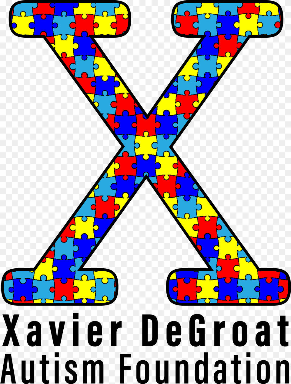 Xdaf Logo Puzzle Final Xavier Degroat Foundation, Person Png