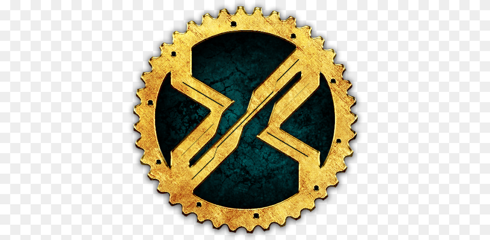 Xen Of Onslaught L Unchained Illustration, Cross, Symbol, Gold Png