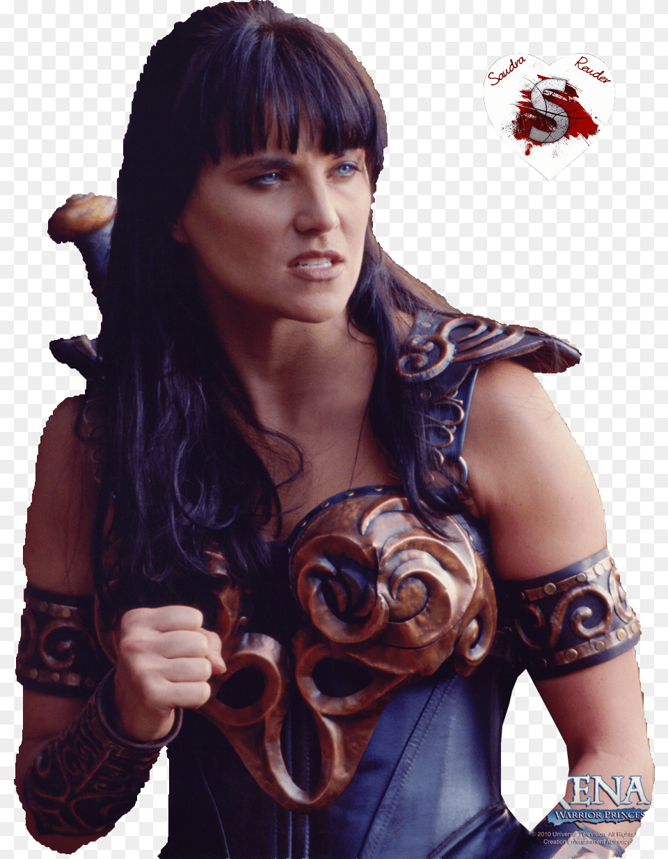 Xena Warrior Princess Wig, Adult, Person, Hand, Woman Free Transparent Png