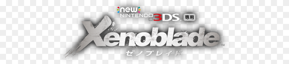 Xenoblade Chronicles Logo Xenoblade 3ds Logo, Advertisement, Text Png