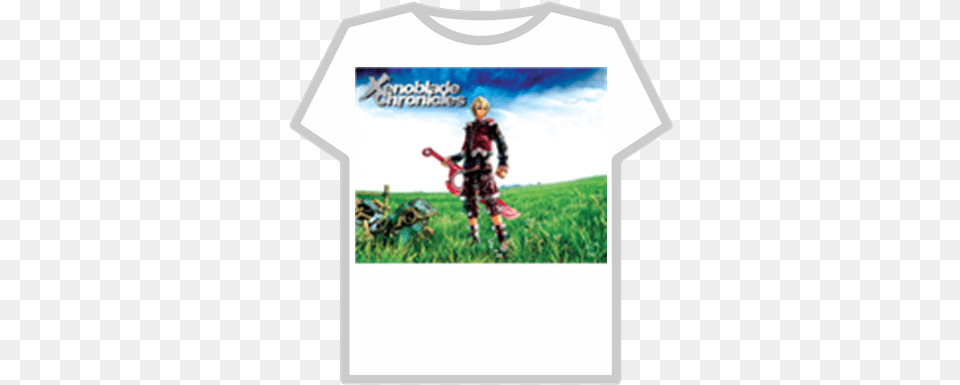 Xenoblade Chronicles Roblox Shulk Xenoblade, Clothing, T-shirt, Glove, Boy Png
