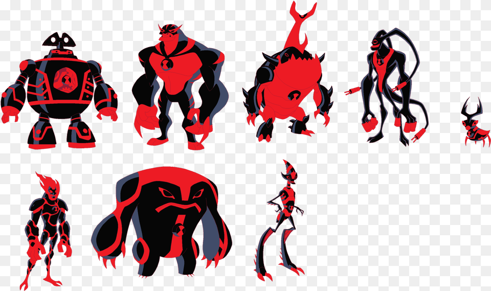 Xenomorph Clipart Ben 10 Red Ben 10 Omniverse, Adult, Female, Person, Woman Free Transparent Png
