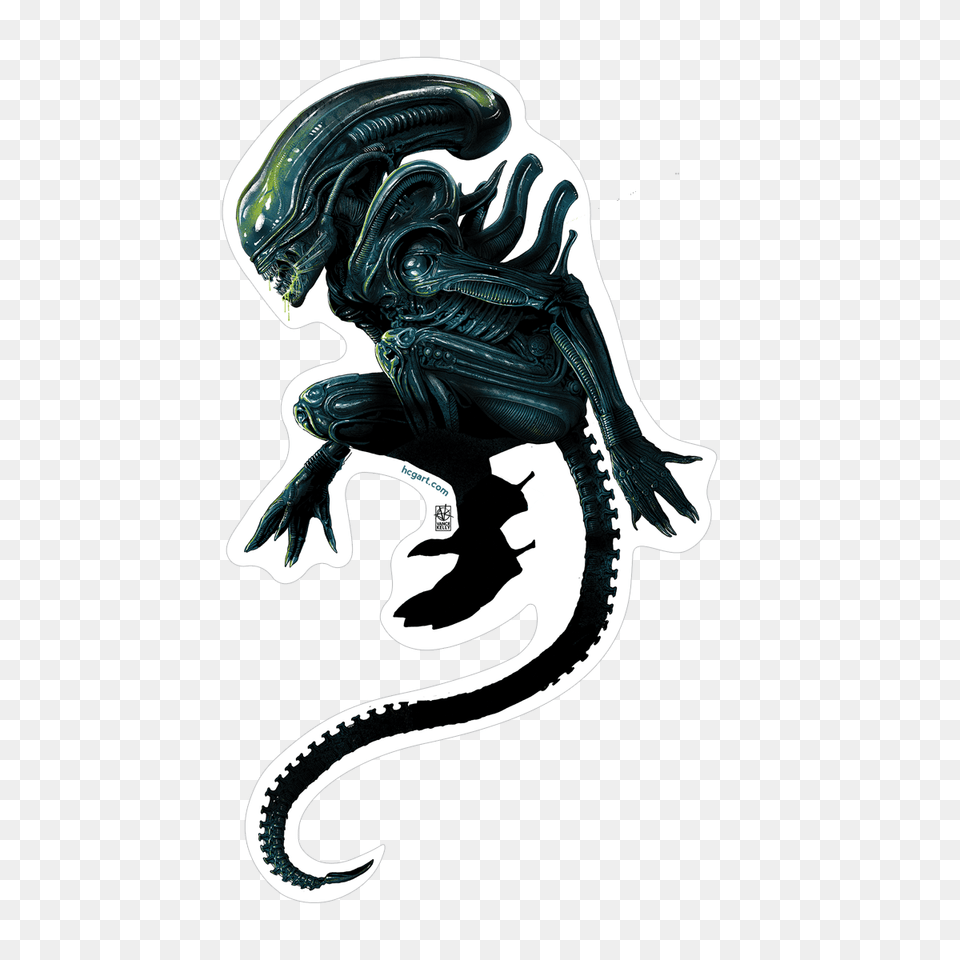 Xenomorph Sticker, Adult, Female, Person, Woman Png Image