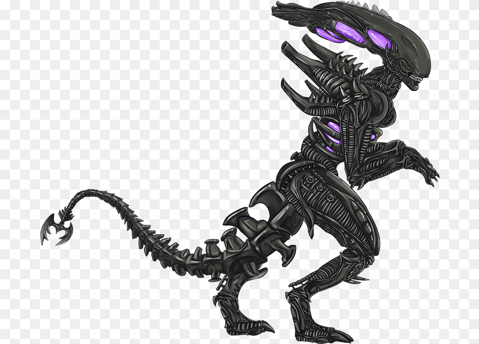 Xenomorph Zenith Picture For Pokemon Go Players Transparent Xenomorph, Dragon, Person Free Png