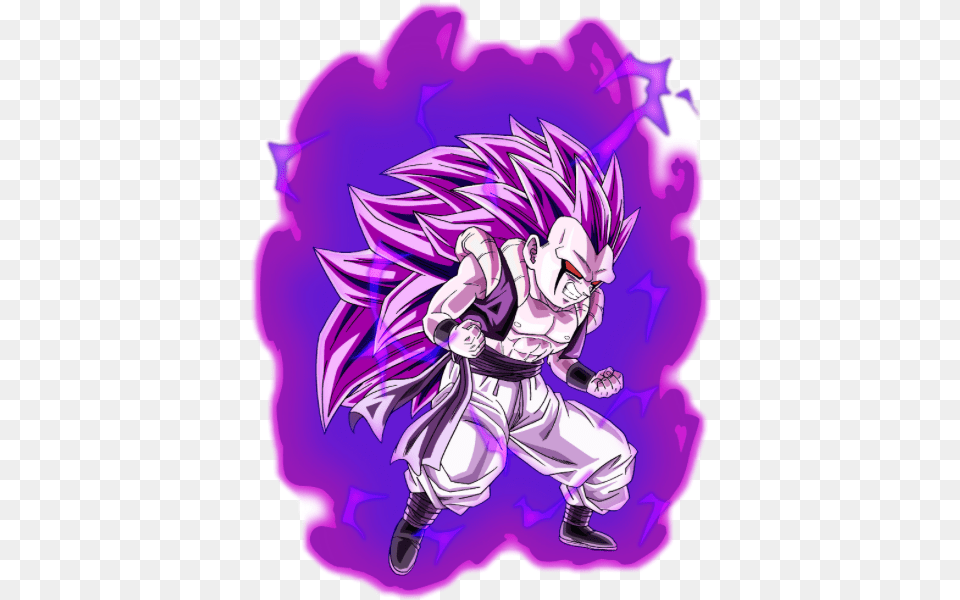 Xenoverse Gotenks Goten Trunks Ssj3 Evilfreetoedit Dragon Ball Xenoverse Evil Gotenks, Book, Comics, Publication, Purple Png