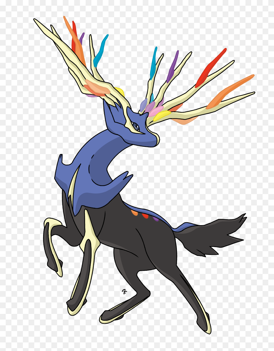 Xerneas, Art, Person Free Transparent Png