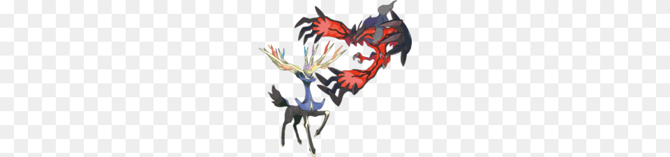 Xerneas And Yveltal, Electronics, Hardware Free Png Download