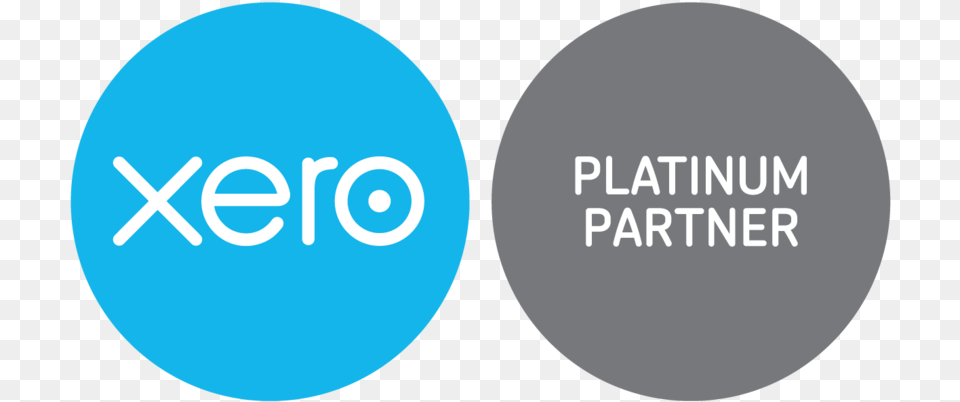 Xero Platinum Partner Badge Rgb Xero Accounting, Logo, Disk Png Image