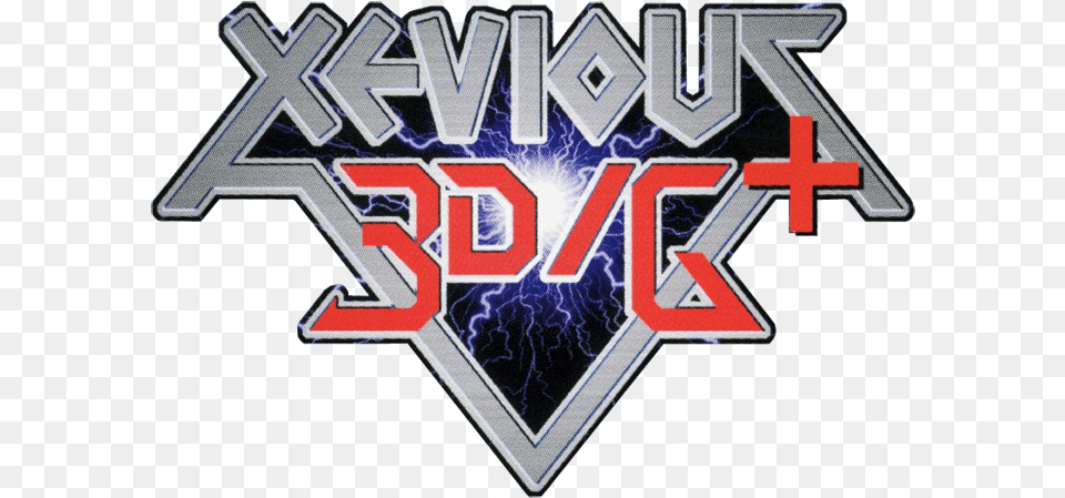Xevious 3dg Logo By Ringostarr39 D7salla Xevious 3d G, Emblem, Symbol Free Png Download