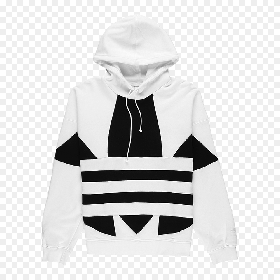 Xhibition White And Black Adidas Sweater Women, Clothing, Hood, Hoodie, Knitwear Free Transparent Png