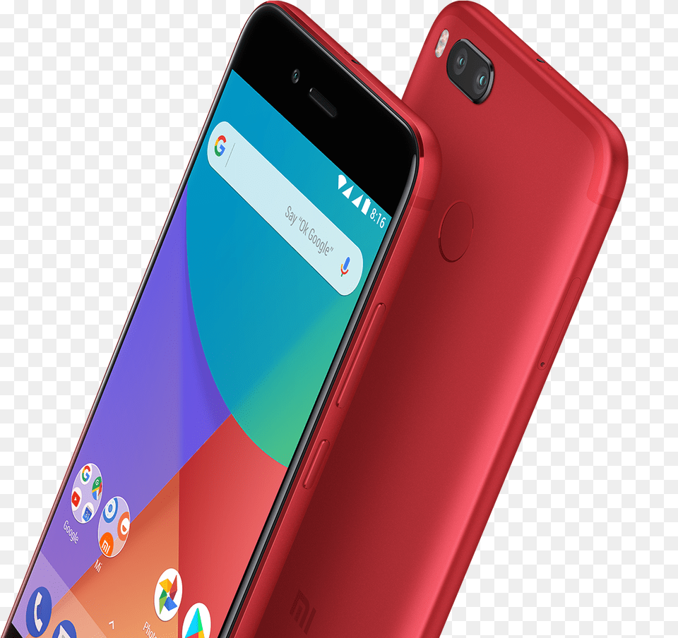 Xiaomi Launches Red Variant Of Mi A1 In Xiaomi Mi 1 Pro, Electronics, Mobile Phone, Phone, Iphone Free Png Download