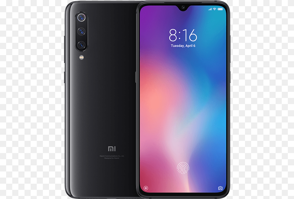 Xiaomi Mi 9 Black, Electronics, Mobile Phone, Phone, Iphone Free Transparent Png