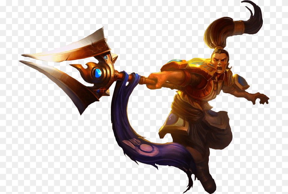 Xin Zhao Classic Splashart League Of Legends Hero, Adult, Person, Man, Male Free Png