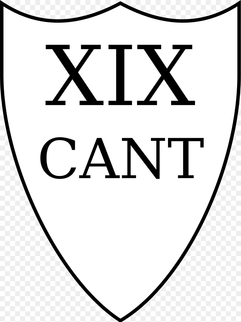 Xix Cantone Coa Clipart, Logo, Armor Free Transparent Png