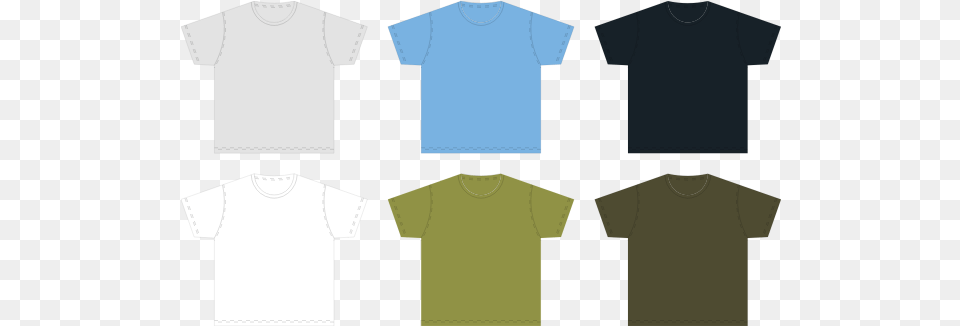Xl Size Blank T Shirt Template Vector Drawing T Shirt, Clothing, T-shirt, Undershirt Free Png