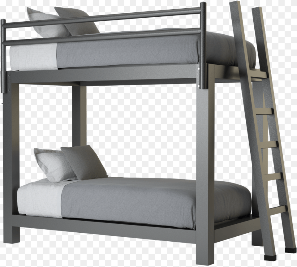 Xl Twin Over Queen Bunk Beds, Bed, Bunk Bed, Furniture Free Png Download