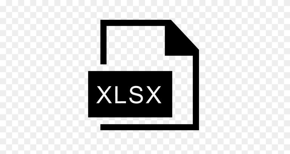 Xlsx Interface Microsoft Excel Icon With And Vector, Gray Png