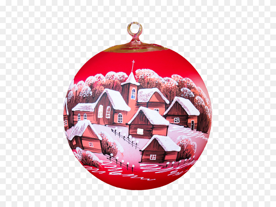 Xmas Ball Red, Accessories, Photography, Ornament, Neighborhood Png