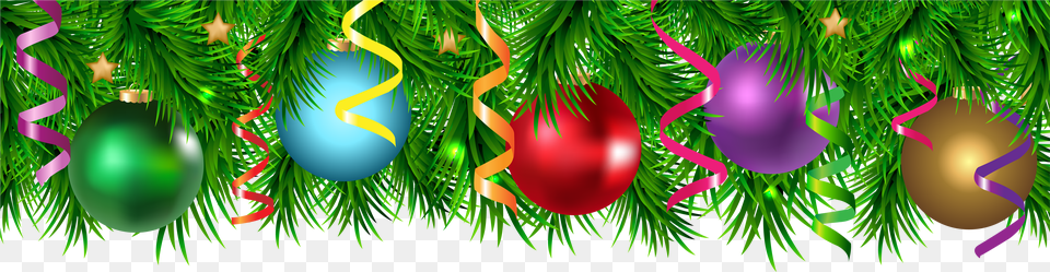 Xmas Border Christmas Decorations Border Clipart Free Png Download