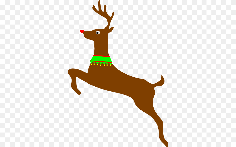 Xmas Deer Clipart, Animal, Mammal, Wildlife, Elk Png