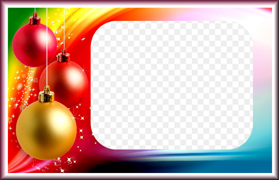 Xmas Frame Transparent Pictures, Lighting, Accessories, Sphere Png Image