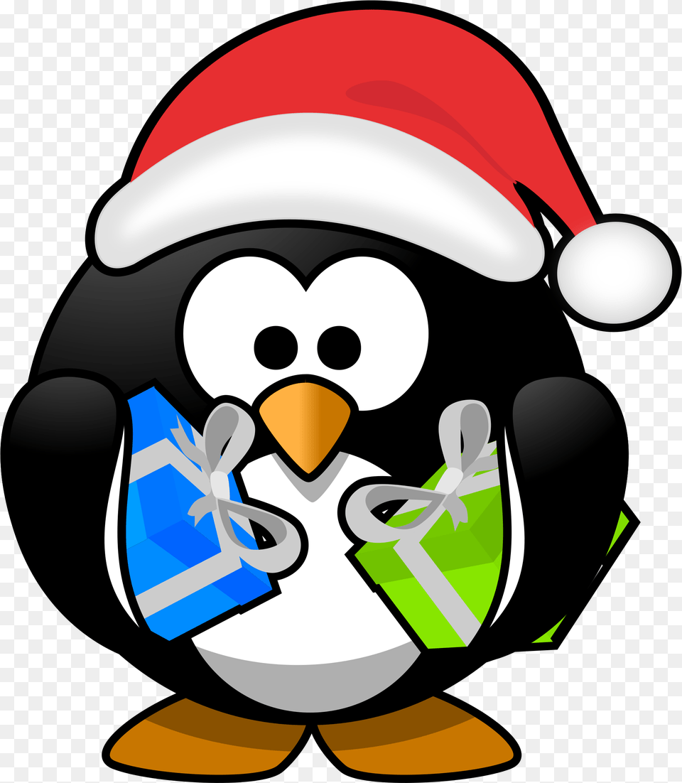 Xmas Hat Penguin Svg Transparent Download Huge Freebie Christmas Penguin Clipart Transparent, Dynamite, Weapon, Baby, Person Free Png